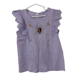 3/$15 *New* Uniqlo Disney wish Kids Purple Sleeveless Top size 5/6